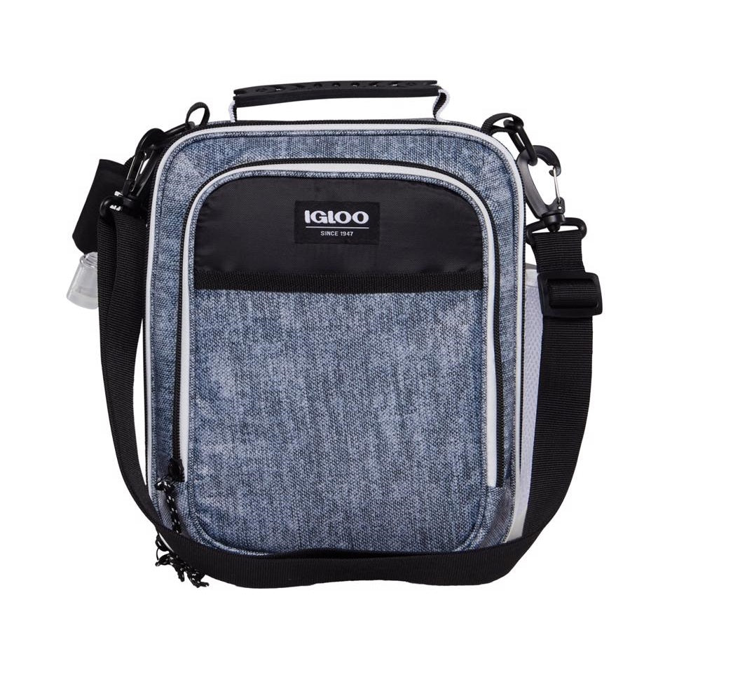 Igloo 65977 5 Cans Lunch Bag Cooler, Grey