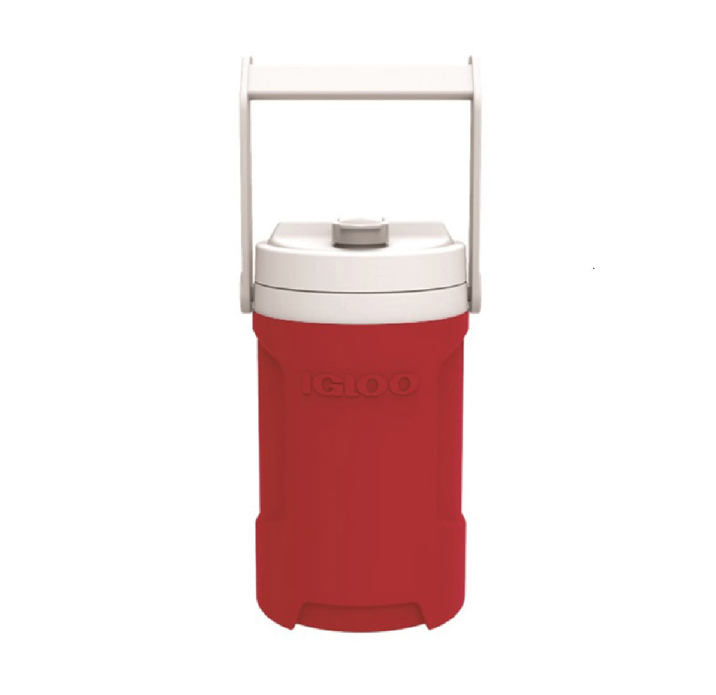Igloo 31285 Latitude Reusable Beverage Bottle, Red, 0.5 Gal