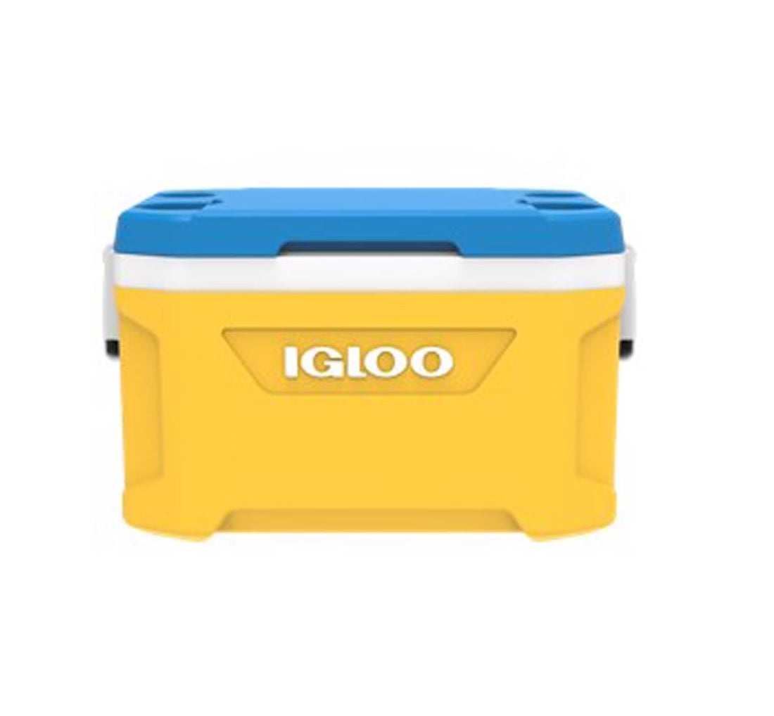 Igloo 50601 Latitude Reusable Cooler, Yellow, 52 Quart