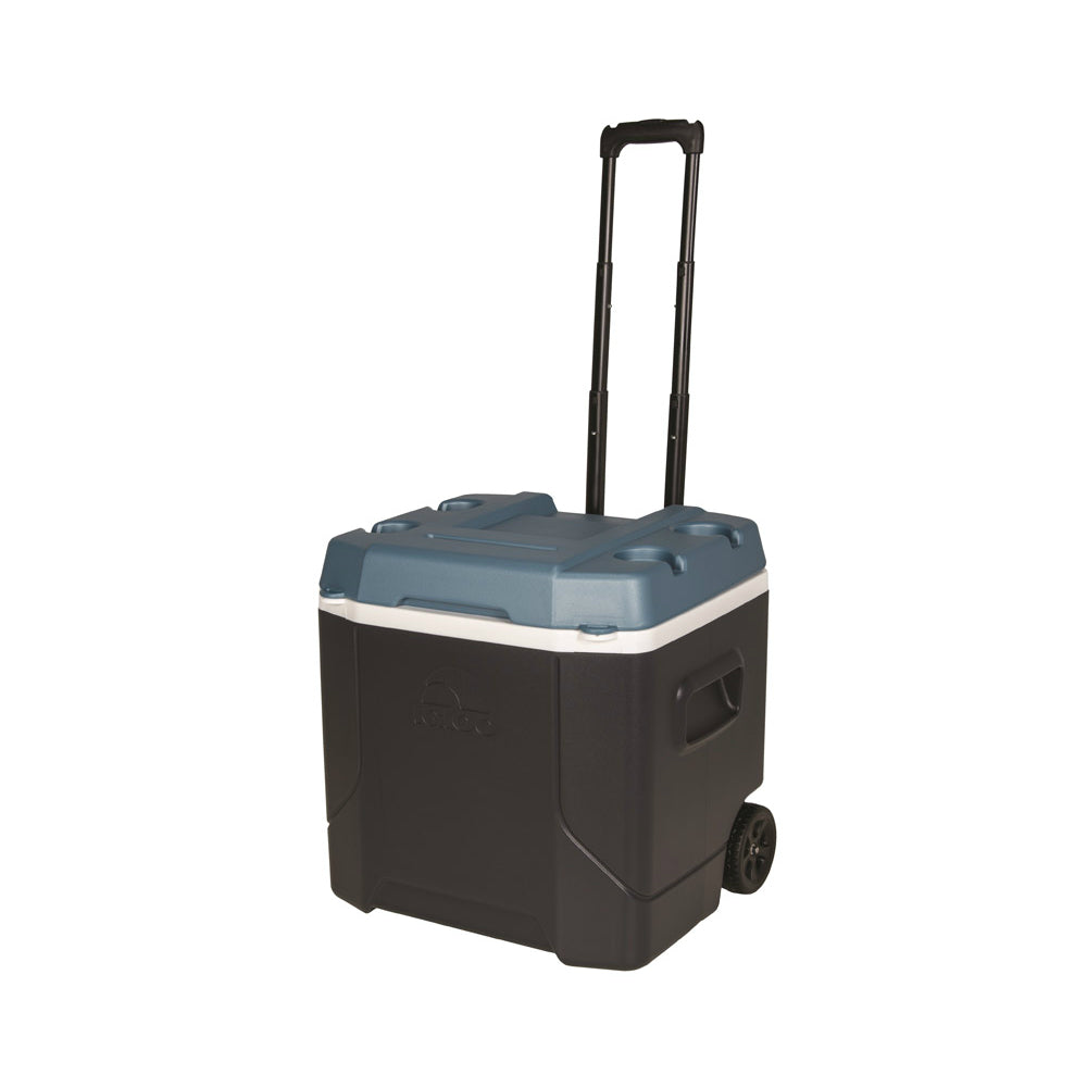 Igloo 34210 MaxCold Profile Cooler, Blue/Grey, 54 Quart