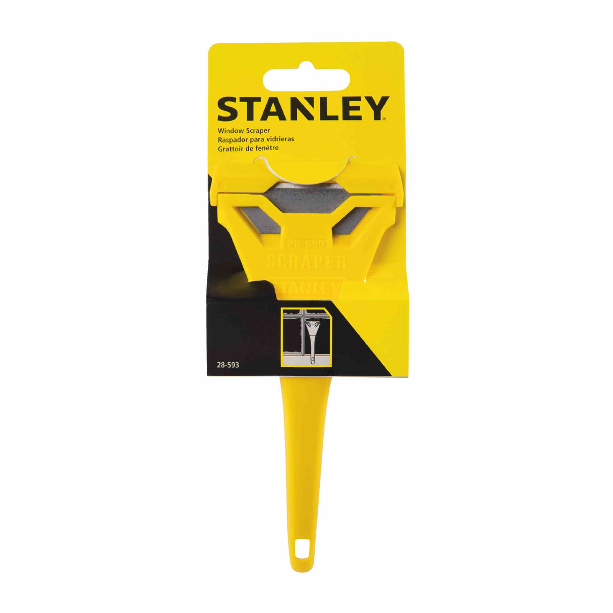 Stanley 28-593 Window Scraper, 7"