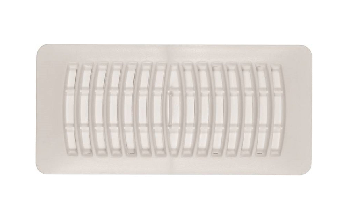 Imperial RG1289 Floor Register, White, Polystyrene