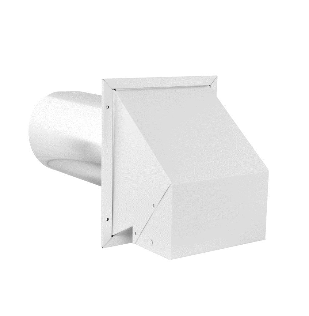 Imperial VT0503 R2 Series Exhaust and Intake Hood, White, 6 in