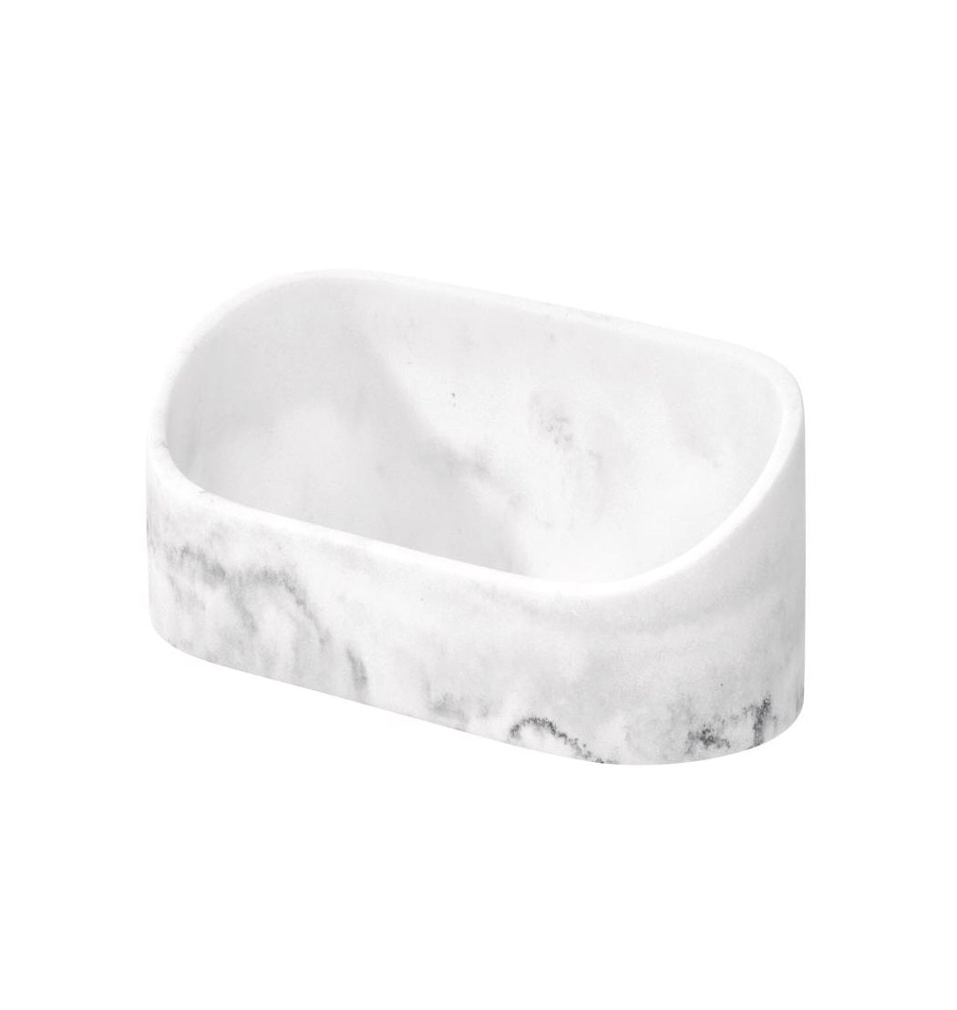 InterDesign 28390 Dakota Vanity Orgainizer, White Marble