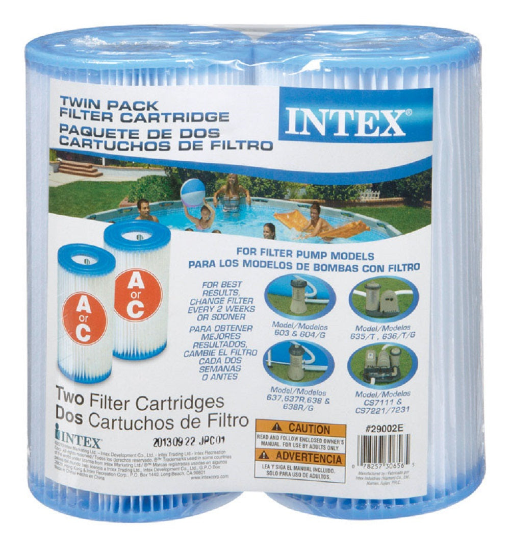 Intex 29002E Twin Pack Filter Cartridge