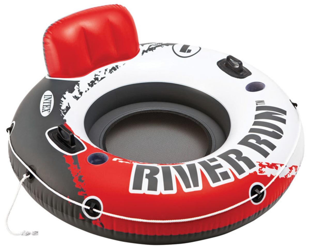 Intex 56825EP River Run Inflatable Floating Tube, Red
