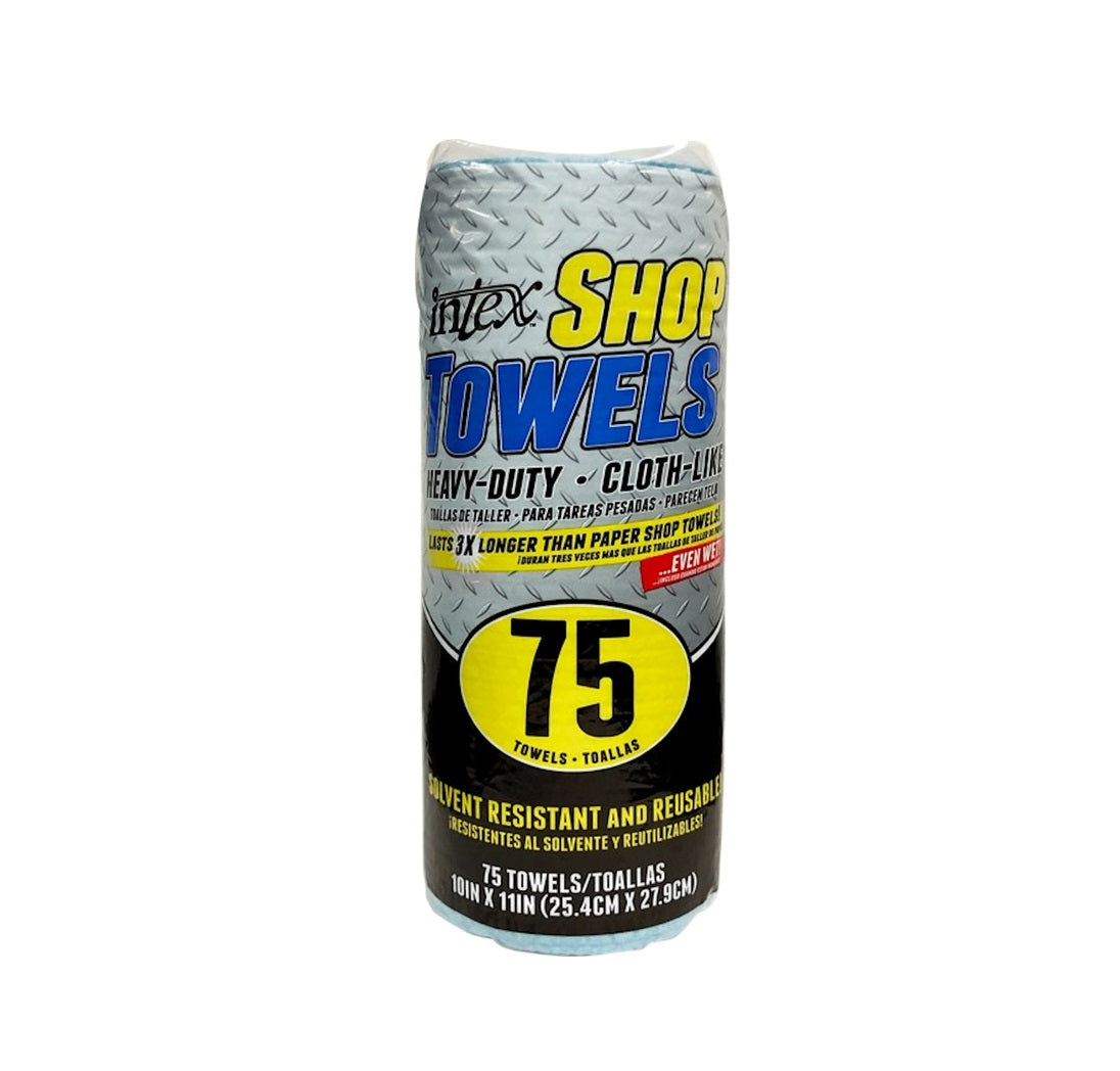 Intex NW-00374-75 Heavy Duty Shop Towel, Fiber Blend