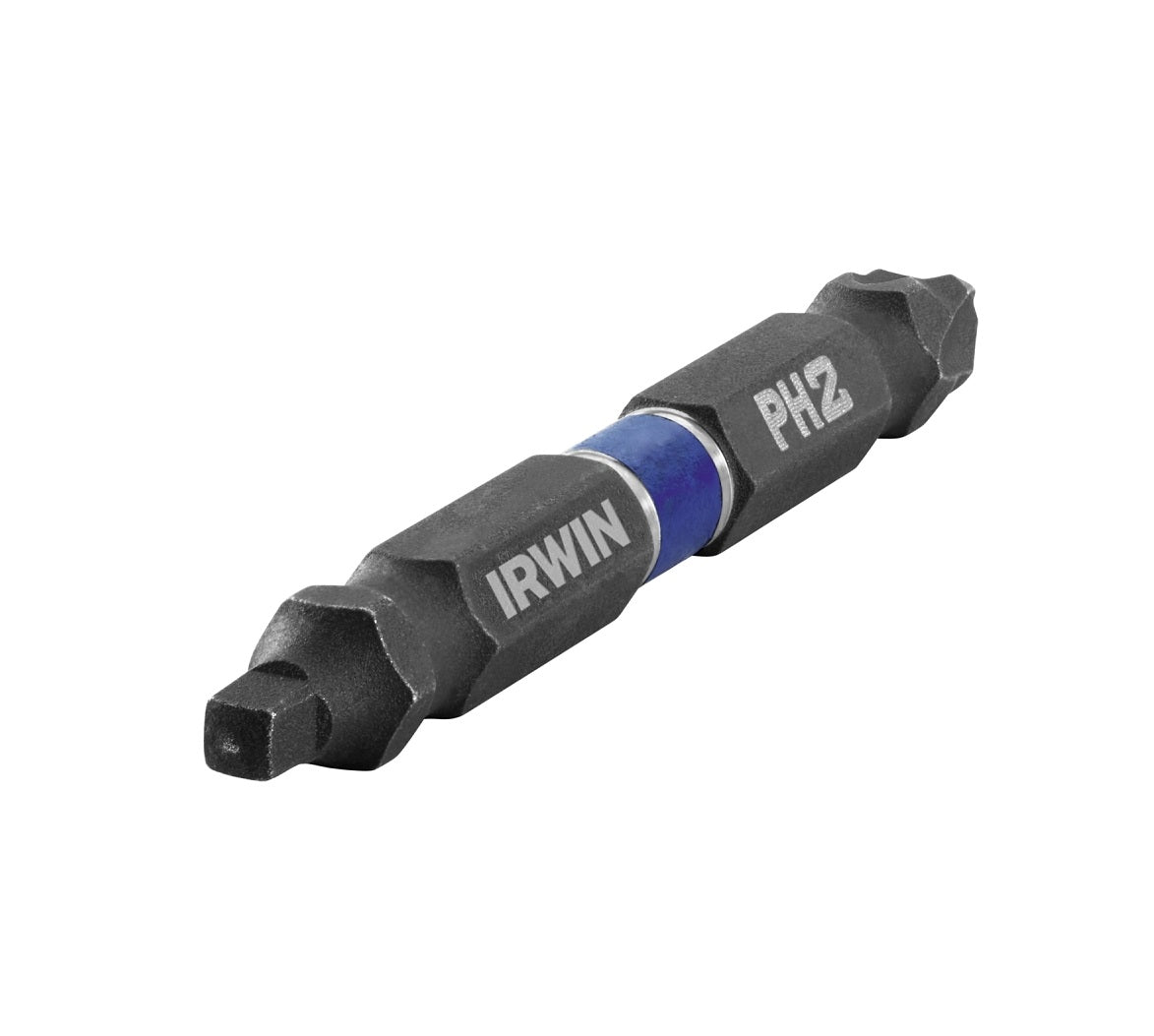 Irwin IWAF32DEP2SQ2 Double-Ended Screwdriver Bit, Black Oxide