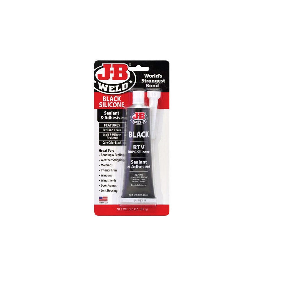 J-B Weld 31319 RTV Silicone Adhesive Sealant, 3 Oz