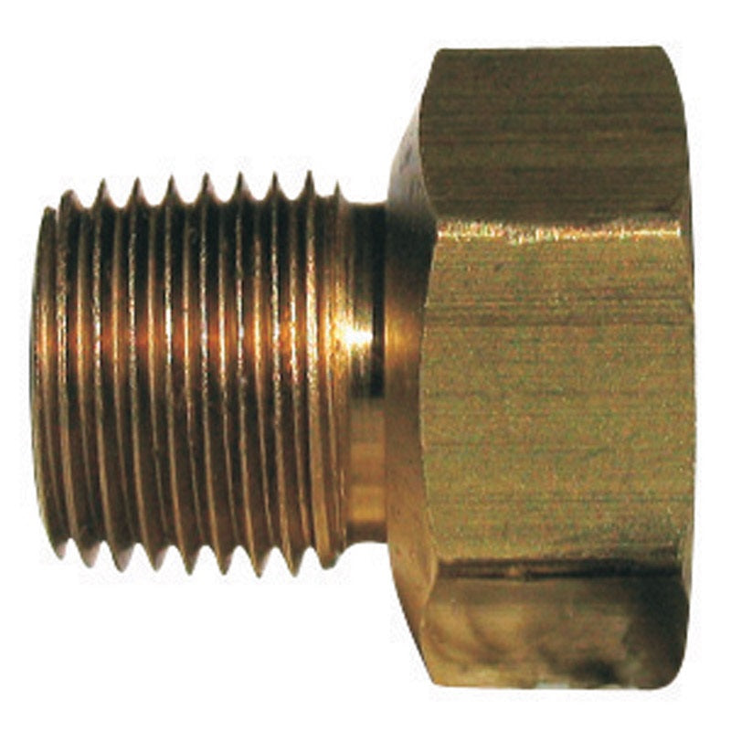 JMF 4367751 Male Inverted Flare Connector , Brass, 5/16" X 1/8"
