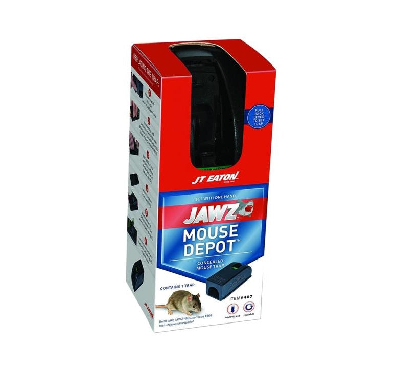 J.T. EATON 407 Jawz Depot Covered Mouse Traps