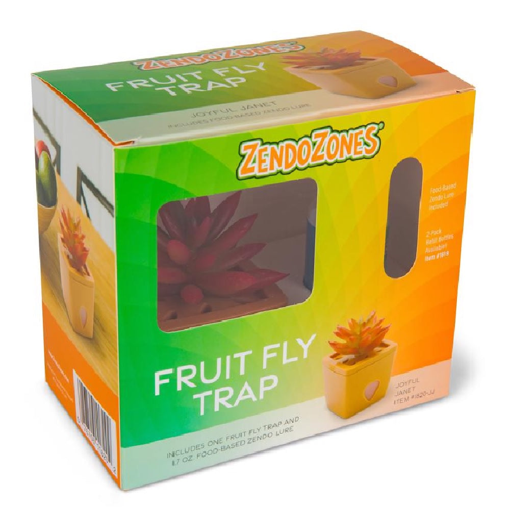 JT Eaton 1820-JJ ZendoZones Fruit Fly Trap, Terra Cotta