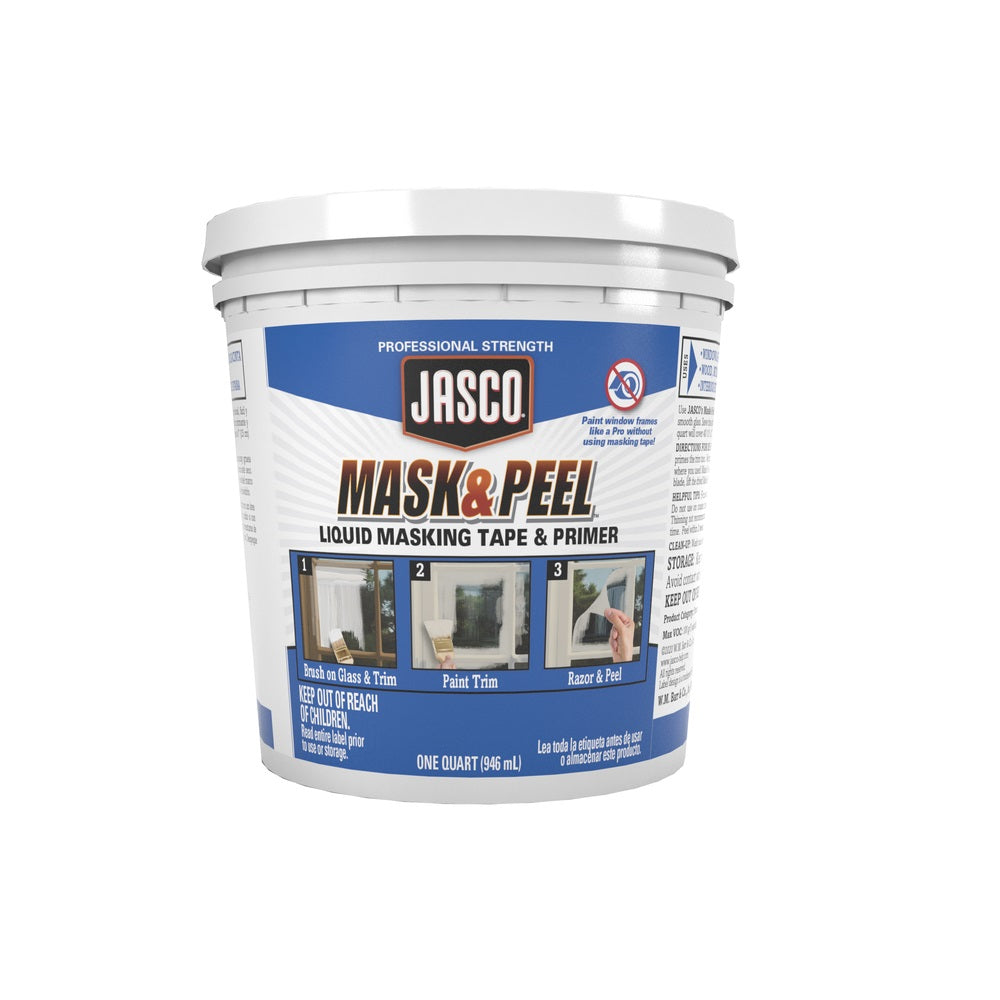 Jasco QJMS300 Mask & Peel Masking Tape & Primer, 1 Quart
