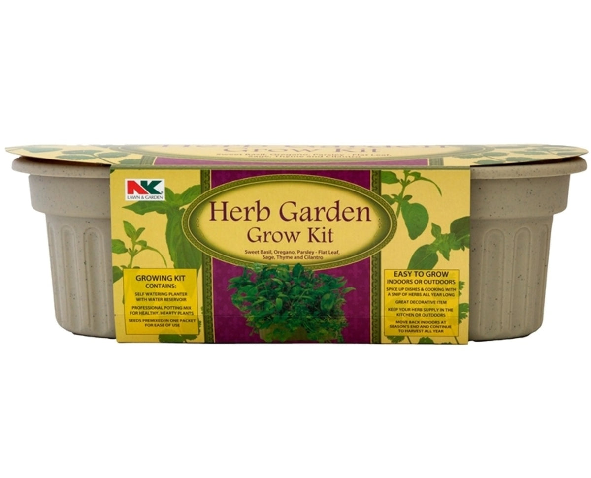 Jiffy KHB6 NK Herb Garden Grow Kit, Plastic