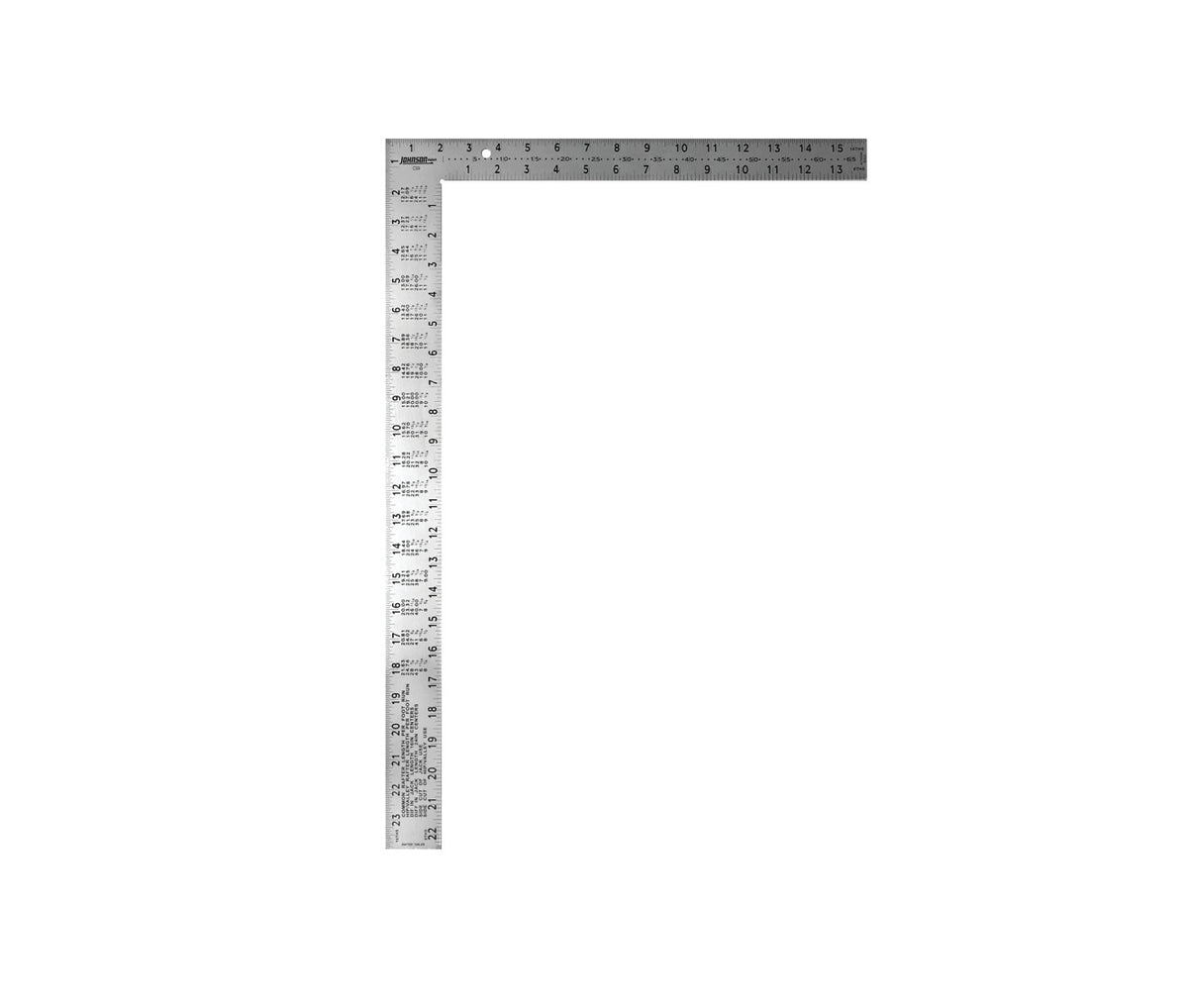 Johnson Level CS9 Easy-Read Series Framing Square, Steel