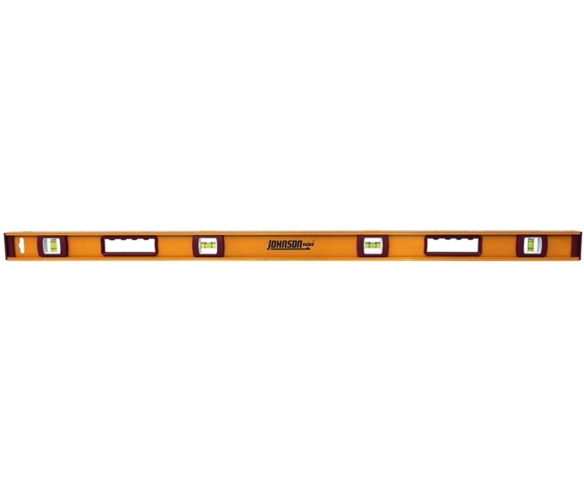 Johnson Level 1233-4800 Heavy Duty I-Beam Aluminum Level, 48"