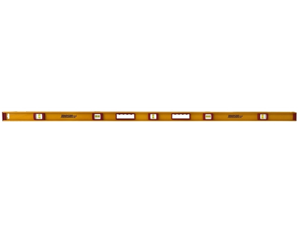 Johnson Level 1233-7200 Heavy Duty I-Beam Aluminum Level, 72"