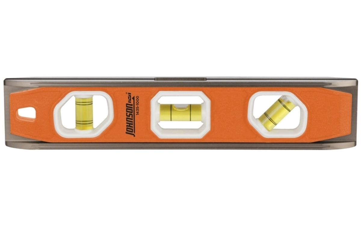 Johnson Level 1435-1000 Magnetic Big J Pro Torpedo Level, 10"