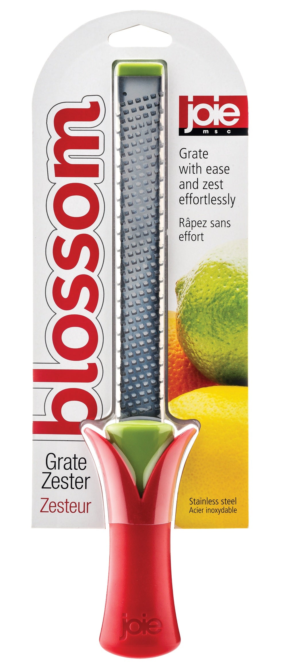Joie MSC 30777 Blossom Grate Zester, 18/0 Stainless Steel