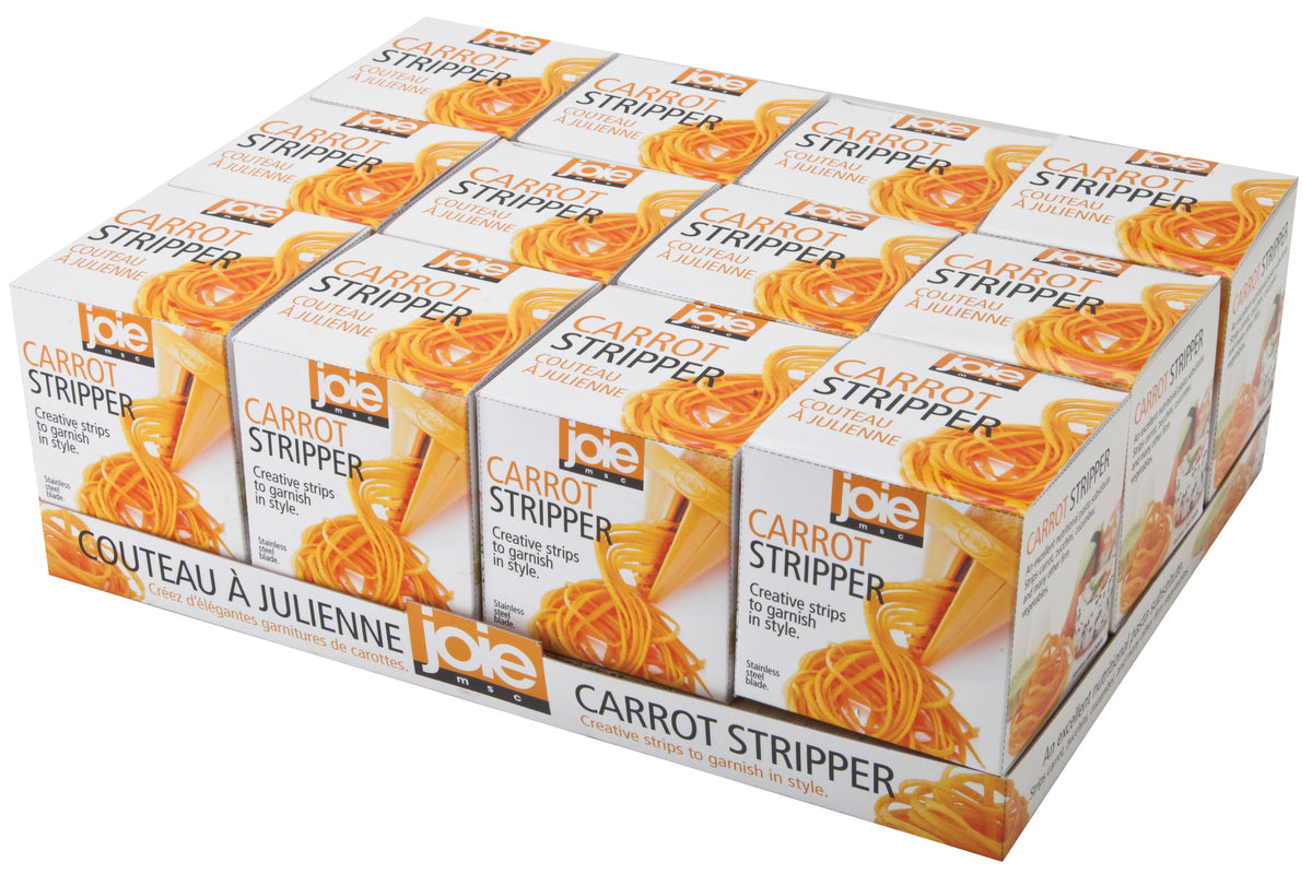 Joie MSC 29515PRO Carrot Strippers, Orange