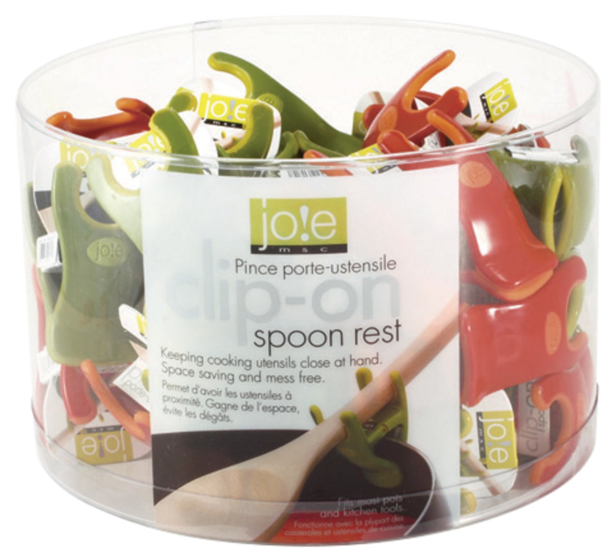 Joie MSC 26171PRO Clip On Spoon Rest, Assorted Colors