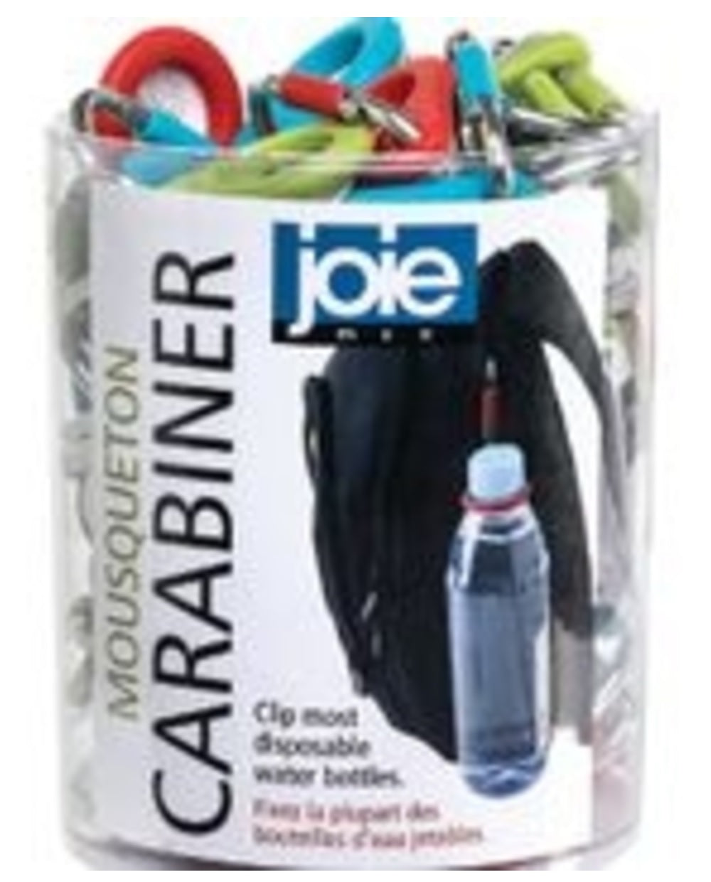 Joie MSC 19983PRO Disposable Bottles Carabiner, Assorted Colors