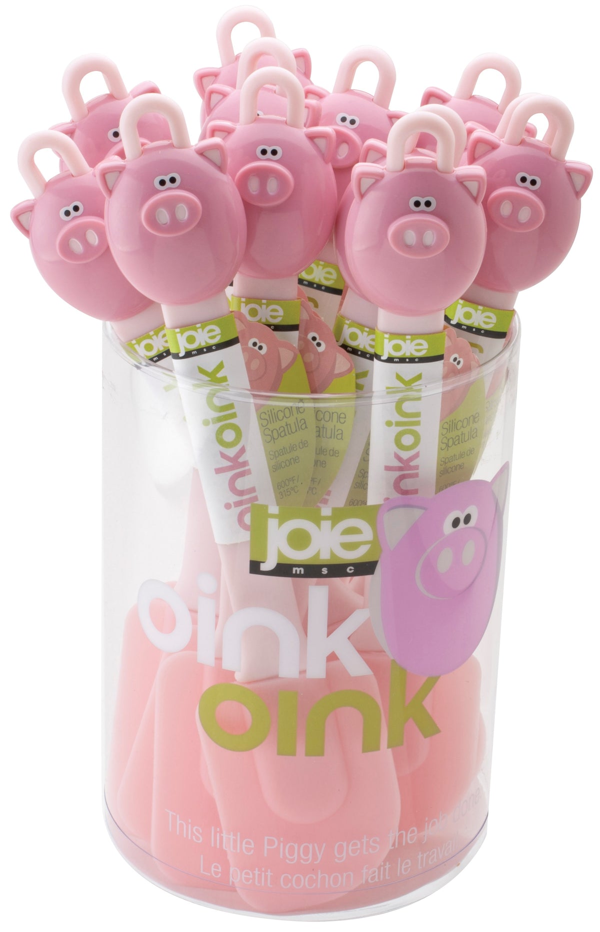 Joie MSC 78211PRO OinkOink Piggy Spatula, Silicone