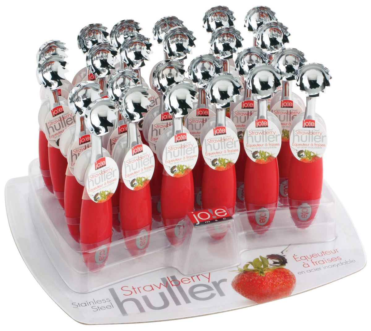 Joie MSC 26433PRO Strawberry Huller, Stainless Steel