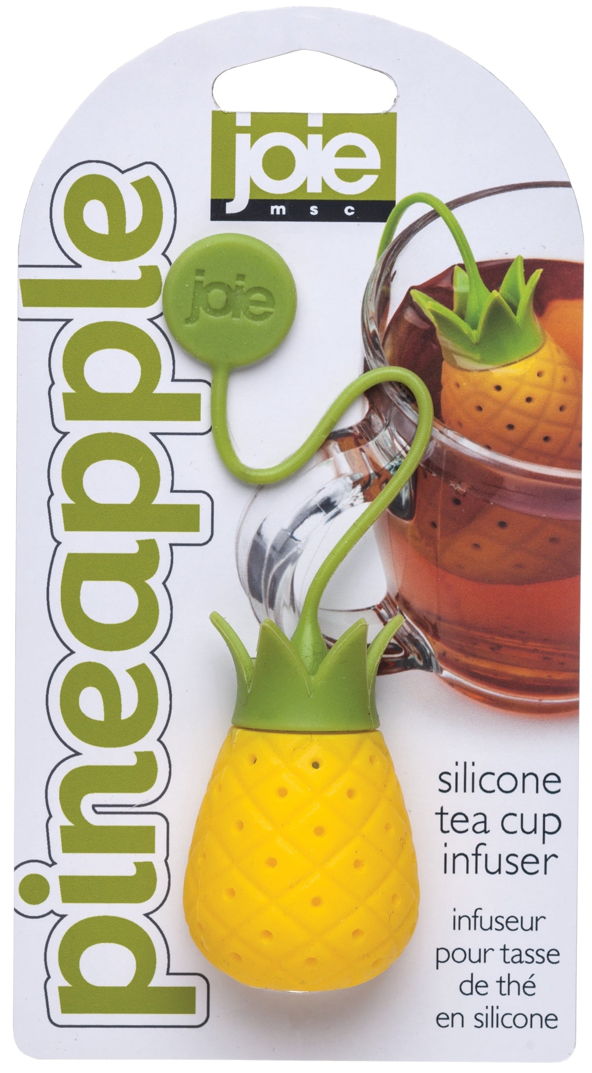 Joie MSC 10080 Pineapple Tea Infuser, Silicone