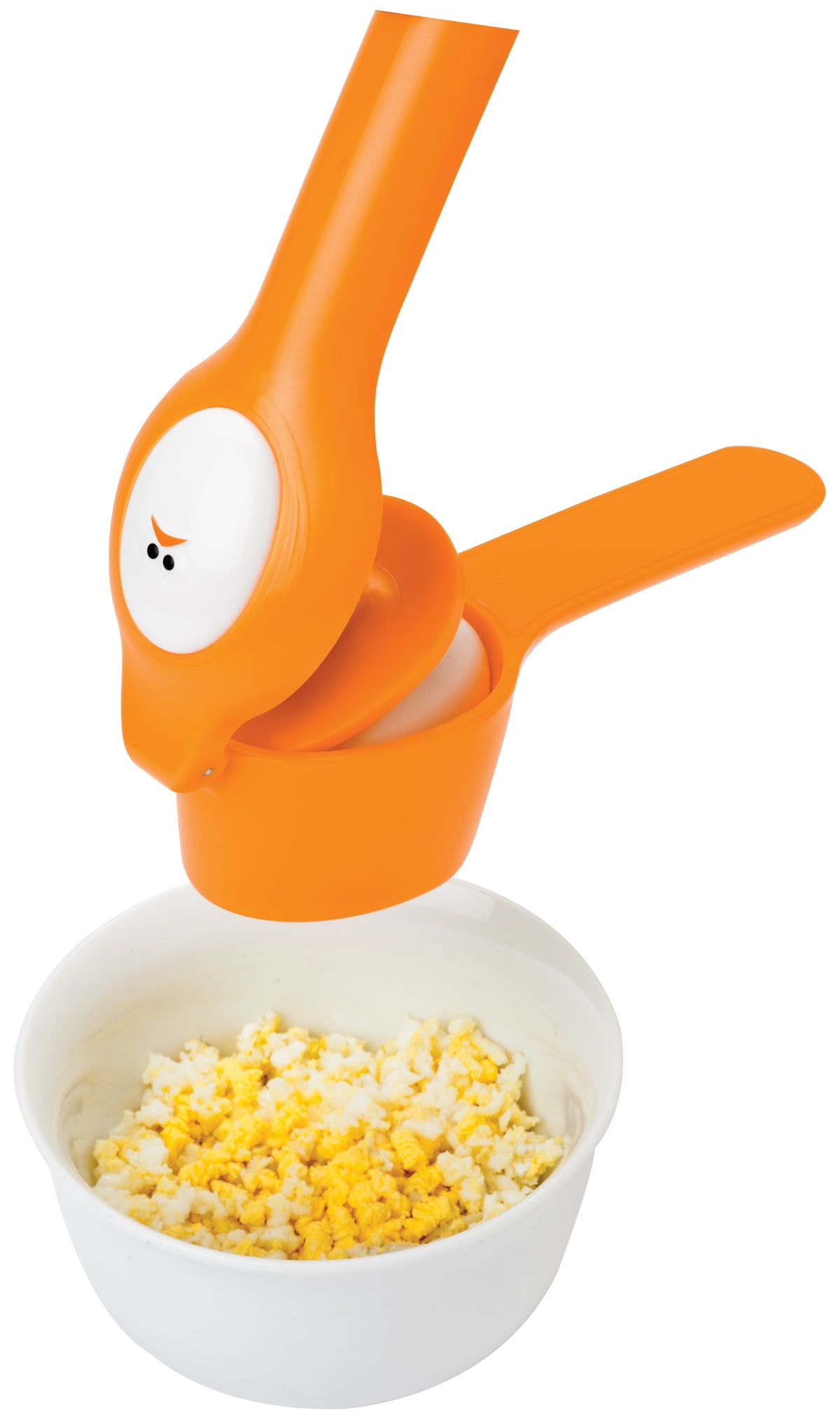 Joie MSC 30202 Smashy Egg Press, Orange, Plastic