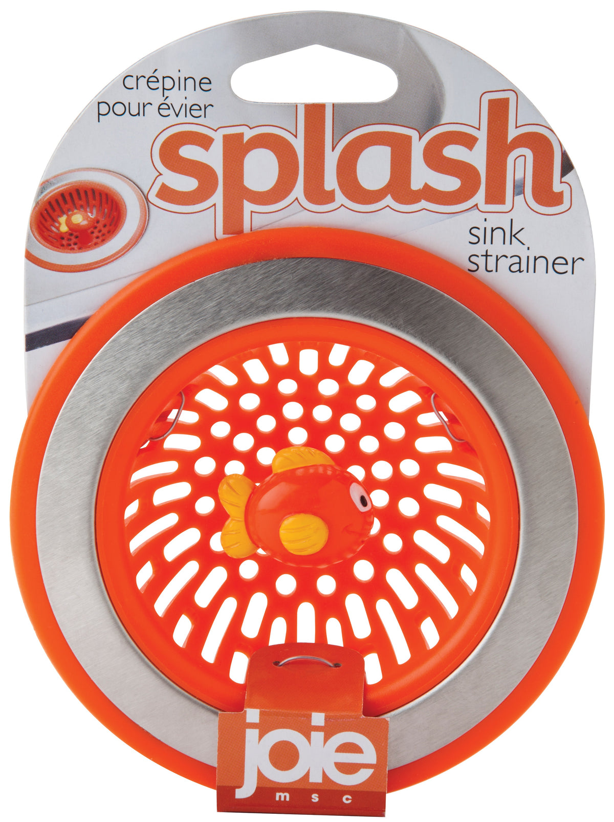 Joie MSC 77019 Splash Sink Strainer, Orange