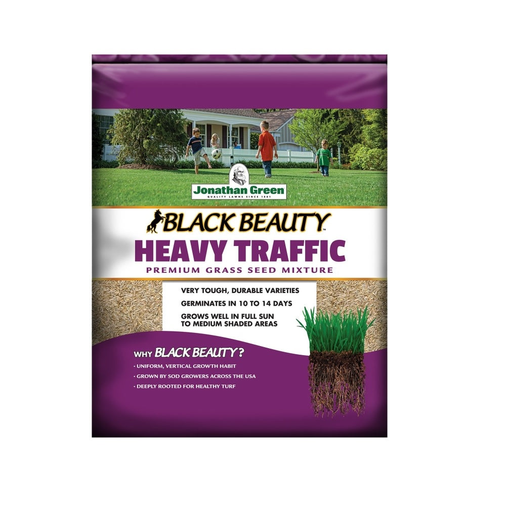 Jonathan Green 11000 Black Beauty Heavy Traffic Grass Seed, 7 Lbs