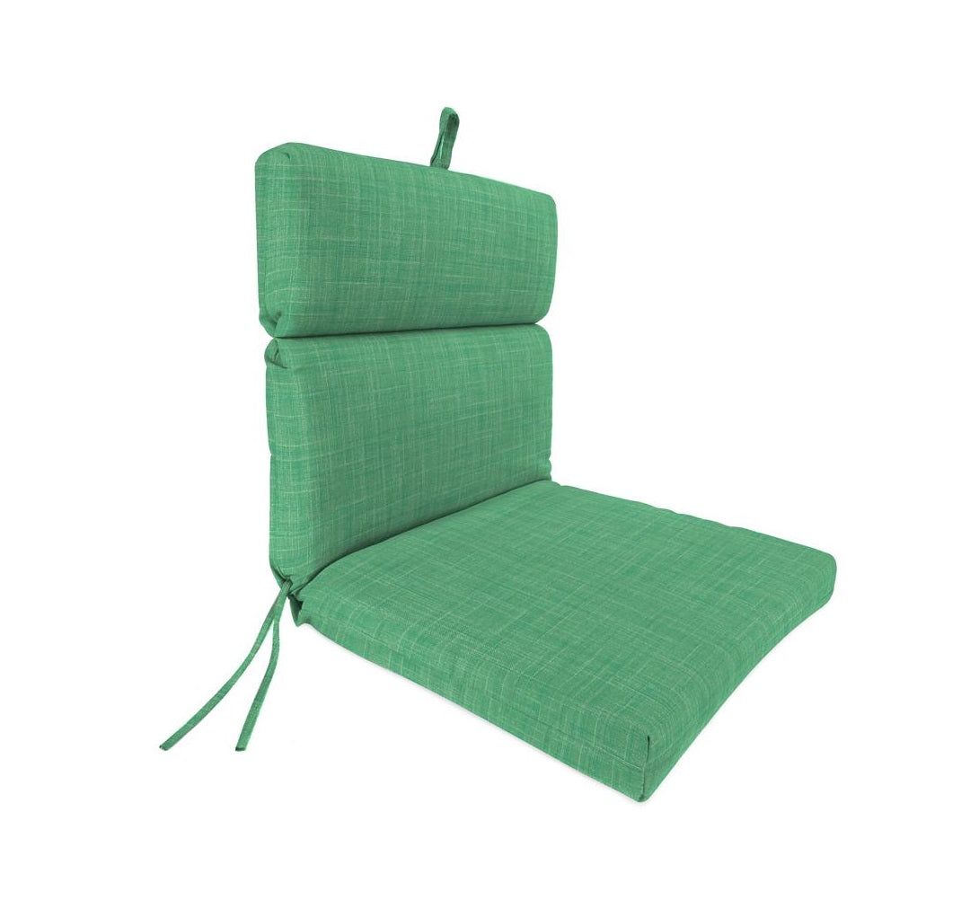 Jordan Manufacturing 9502-6465A Chair Cushion, Polyester, Green