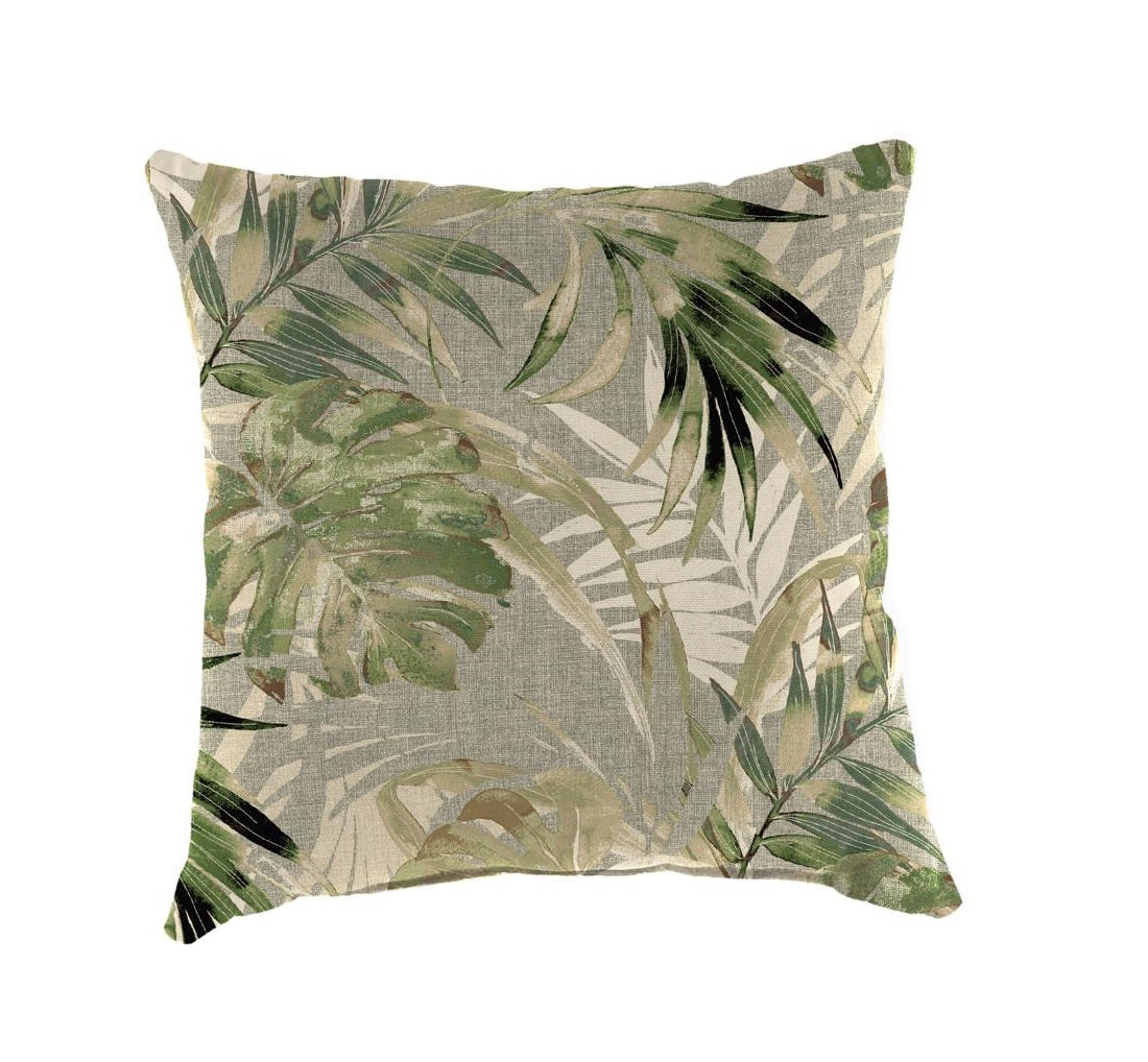 Jordan Manufacturing 9950-5491A Floral Throw Pillow, Polyester