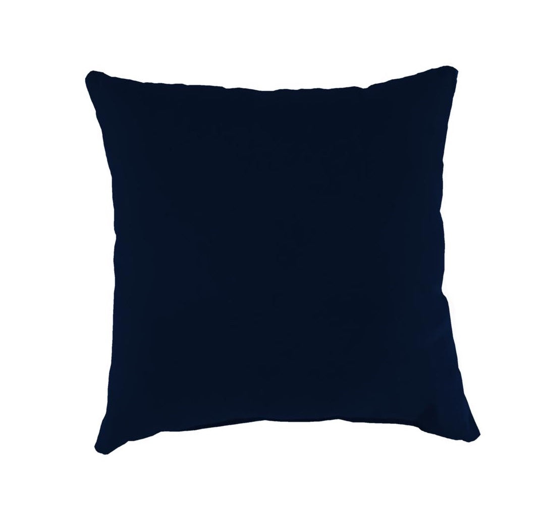 Jordan Manufacturing 9952-830Q Throw Pillow, Polyester, Navy