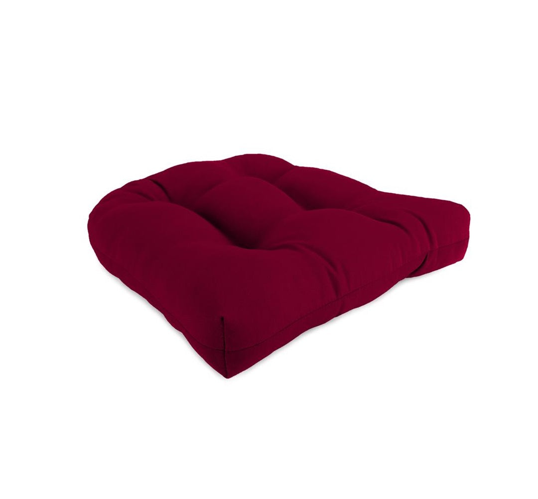 Jordan Manufacturing 9915-1067Q Wicker Seat Cushion, Polyester