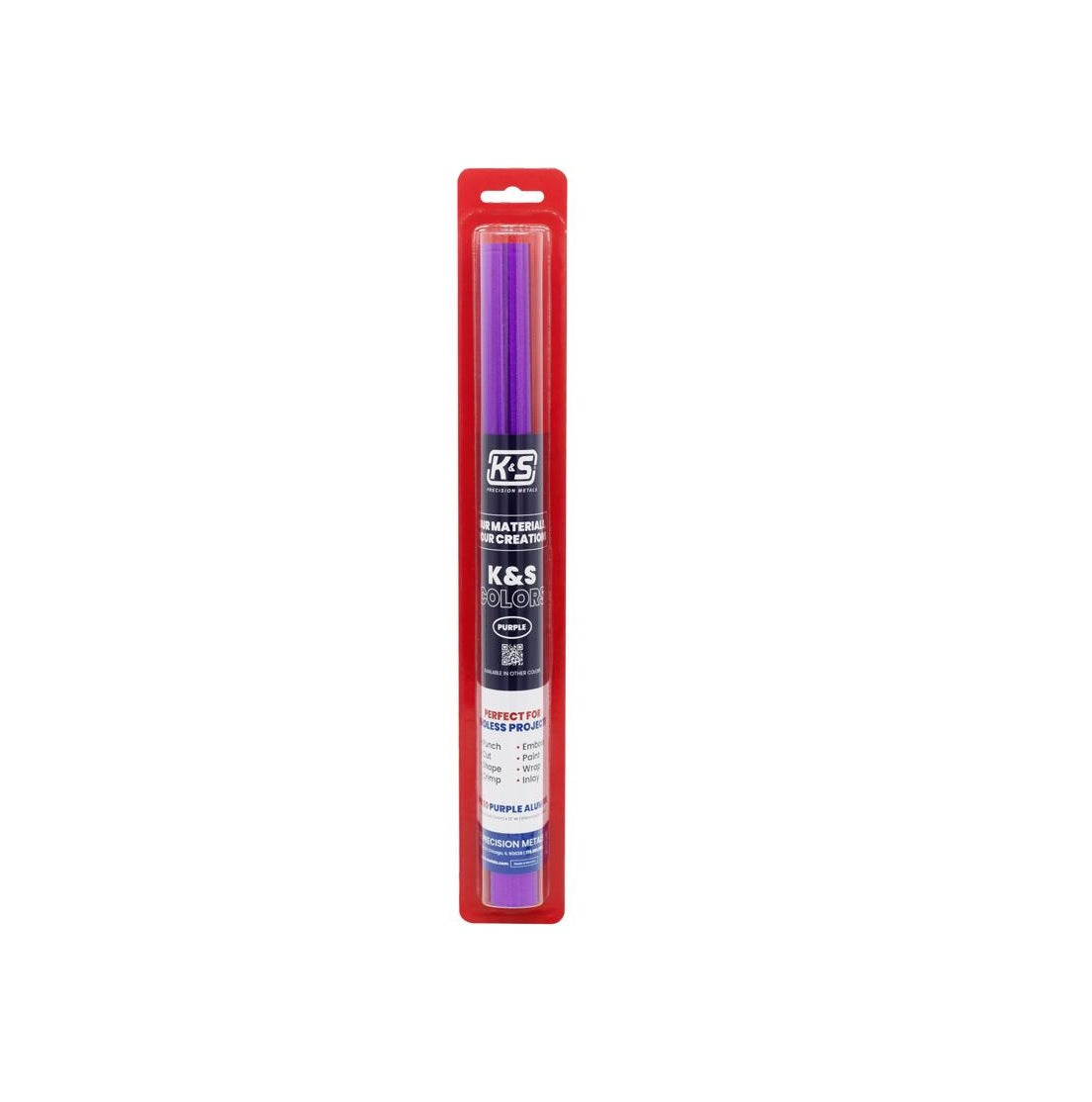 K&S 6050 Foil, Aluminum, Purple