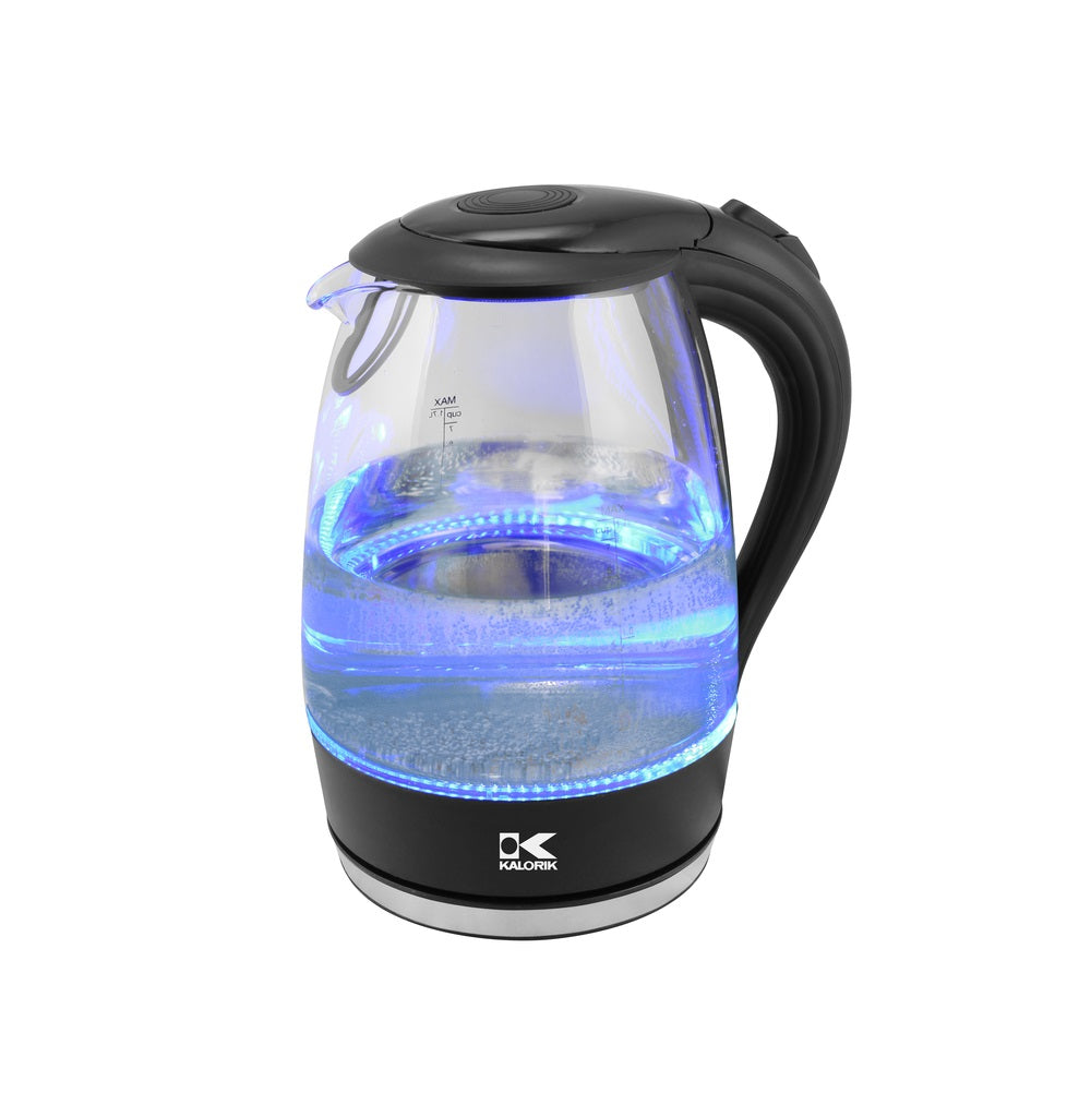 Kalorik JK 42458 BK LED Electric Kettle, Black, 1.7 L