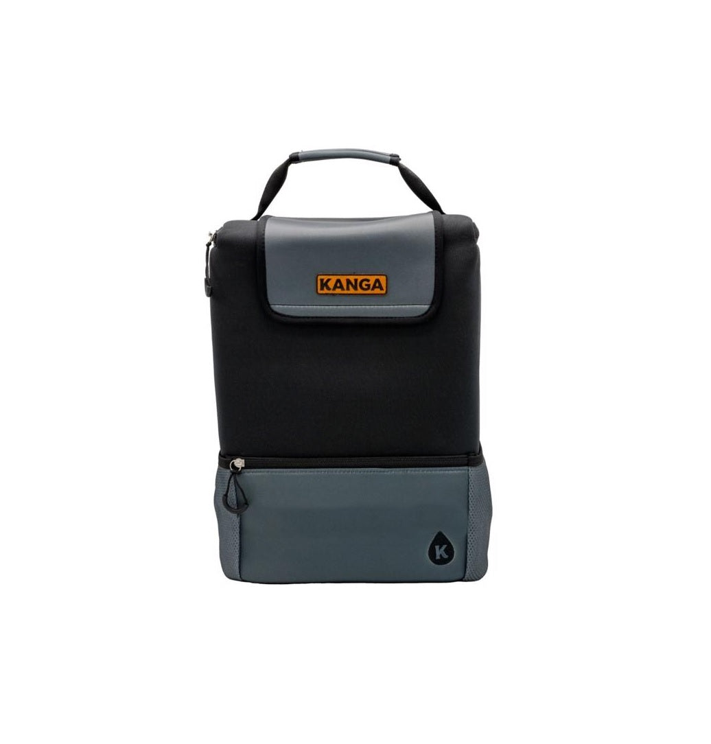 Kanga PB1-ST-MIDN Midnight Backpack Cooler, Black/Gray