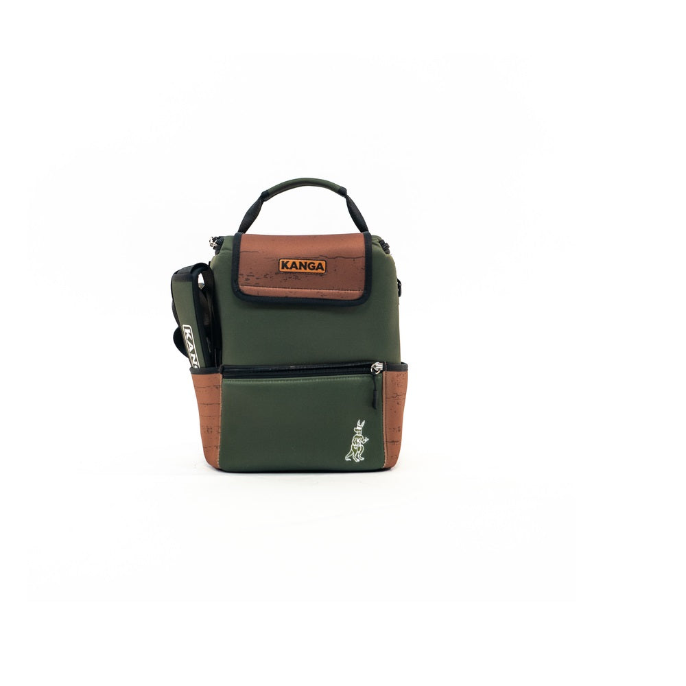 Kanga P01-ST-WOOD Pouch Cooler, Green