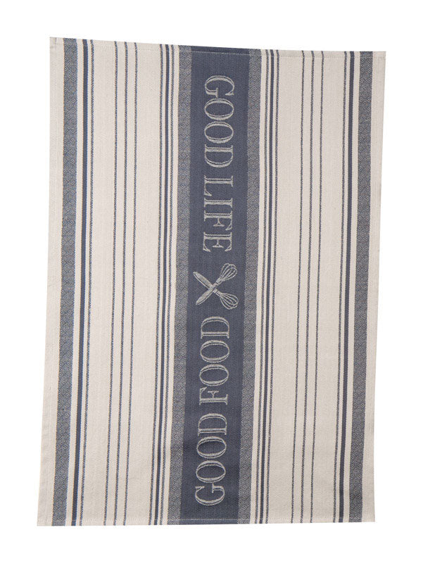 Kay Dee R3238 Tea Towel, Cotton, Graphite