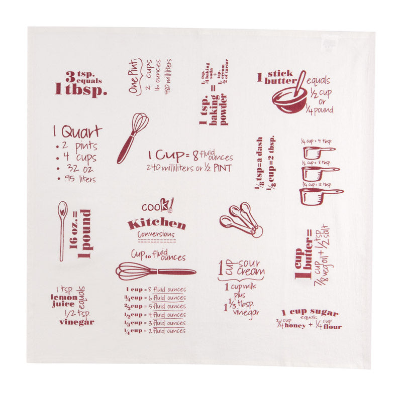 Kay Dee R3243 Flour Sack Kitchen Towel, Cotton, Marsala
