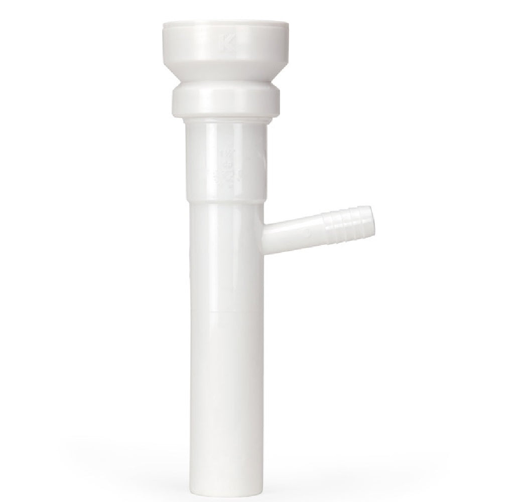 Keeney 33-8QLK Insta-Plumb Dishwasher Tailpiece, Plastic, 8" L