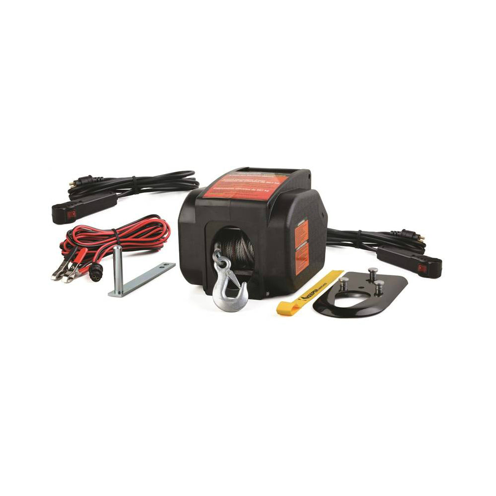 Keeper KTSL2000RM Portable Electric Winch, Steel, 2000 lb