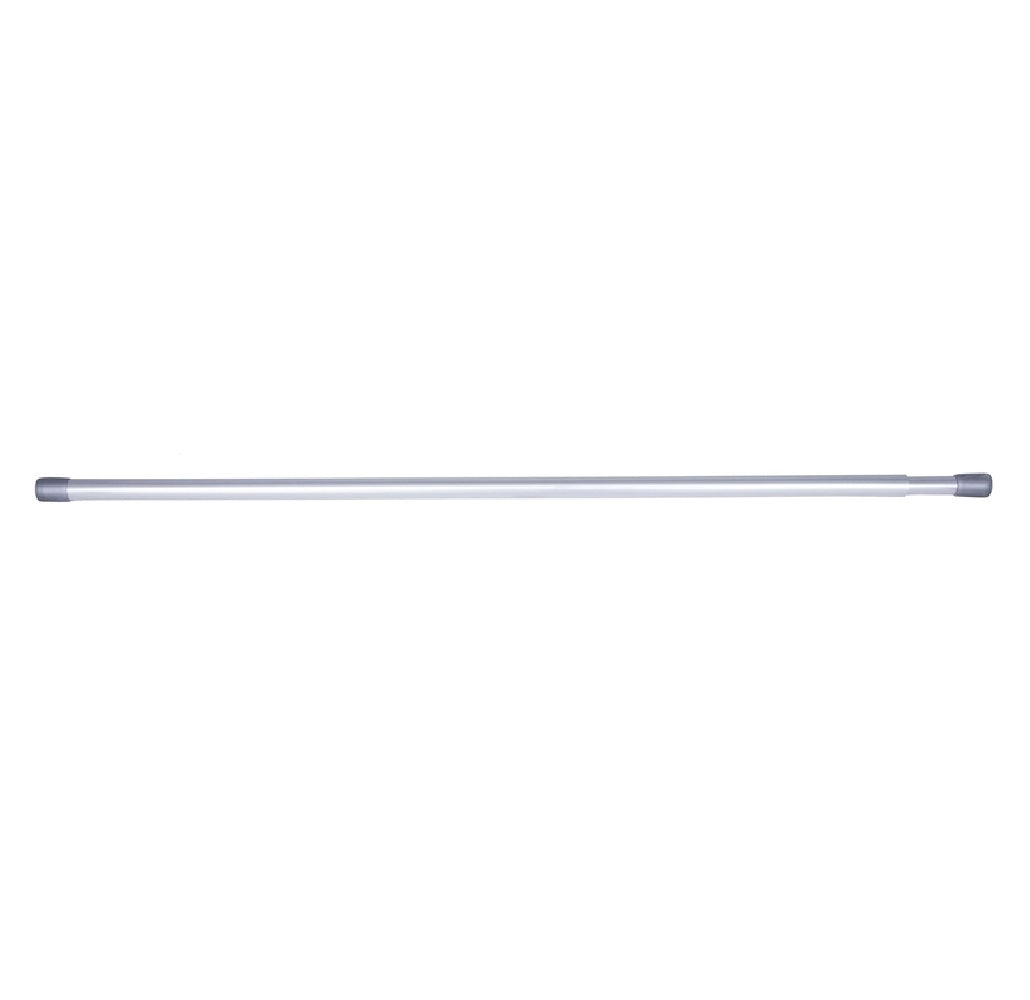 Kenney KN613 Carlisle Tension Rod, Silver, 28" x 48"