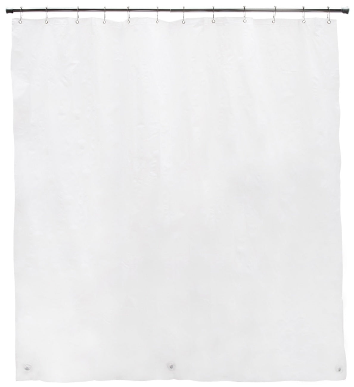 Kenney KN61440 Medium Weight Shower Liner, 72" x 70", White