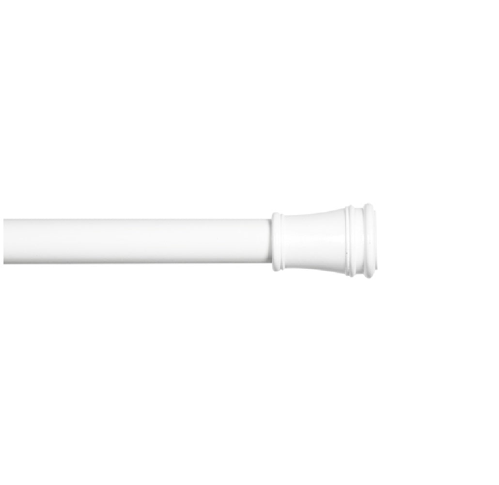 Kenney KN633 Rogers Tension Rod, Steel, White, 28" x 48"