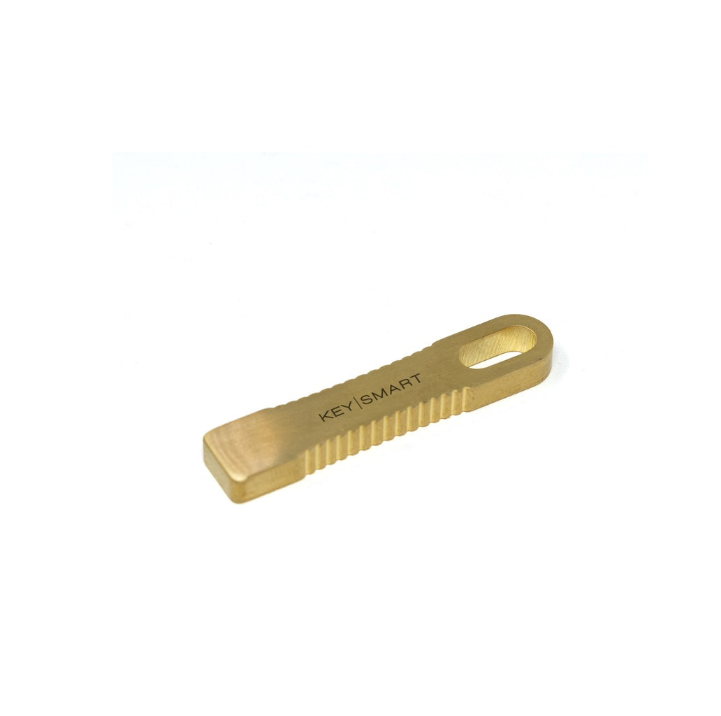 KeySmart KS908-BRS Mini CleanKey, Yellow, Brass
