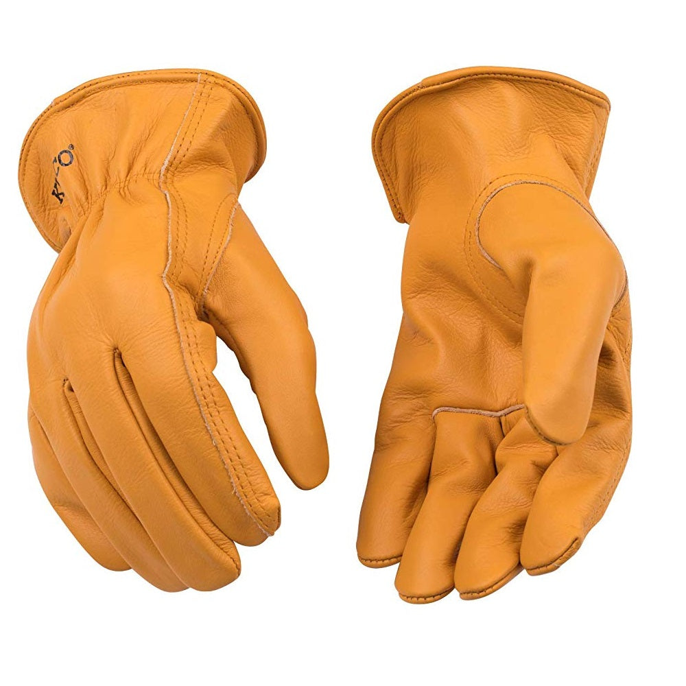 Kinco 81-M Grain Buffalo Driver Gloves, Medium