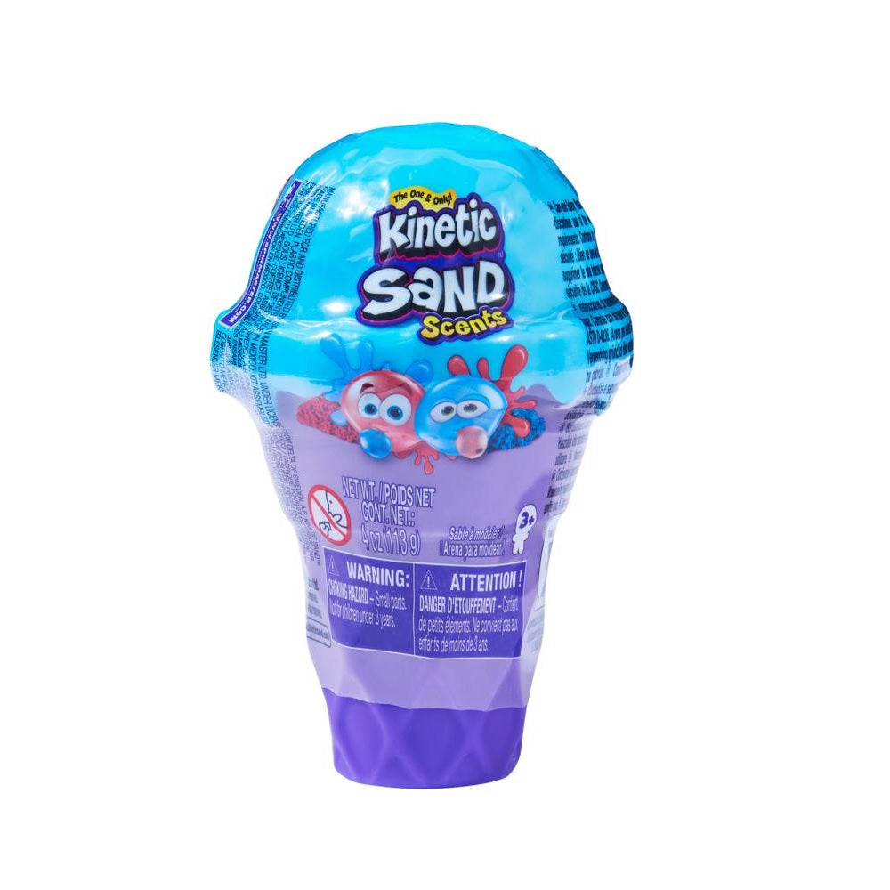 Kinetic Sand 6065382 Bubblegum Ice Cream Cone, Multicolored